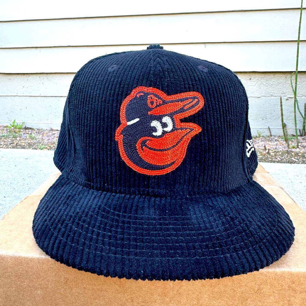 Baltimore Orioles Corduroy Hat New Era 7 5/8